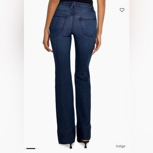 Good American Dark Blue Denim Jeans classic bootcut